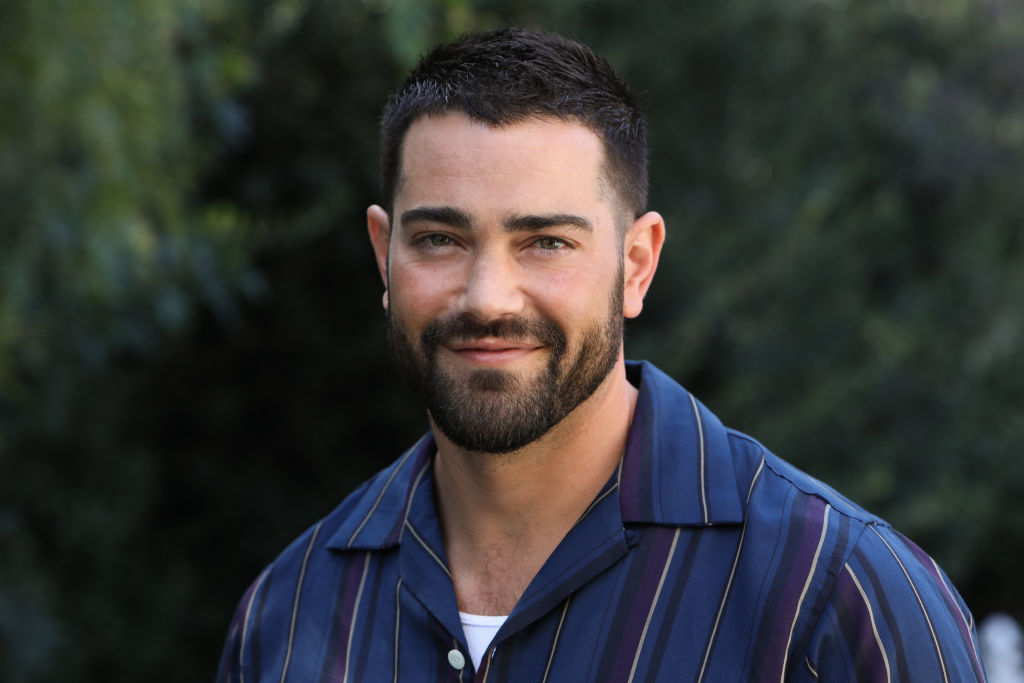 Actor Jesse Metcalfe visits Hallmark Channel's "Home & Family" at Universal Studios Hollywood on February 19, 2020 in Universal City, California.