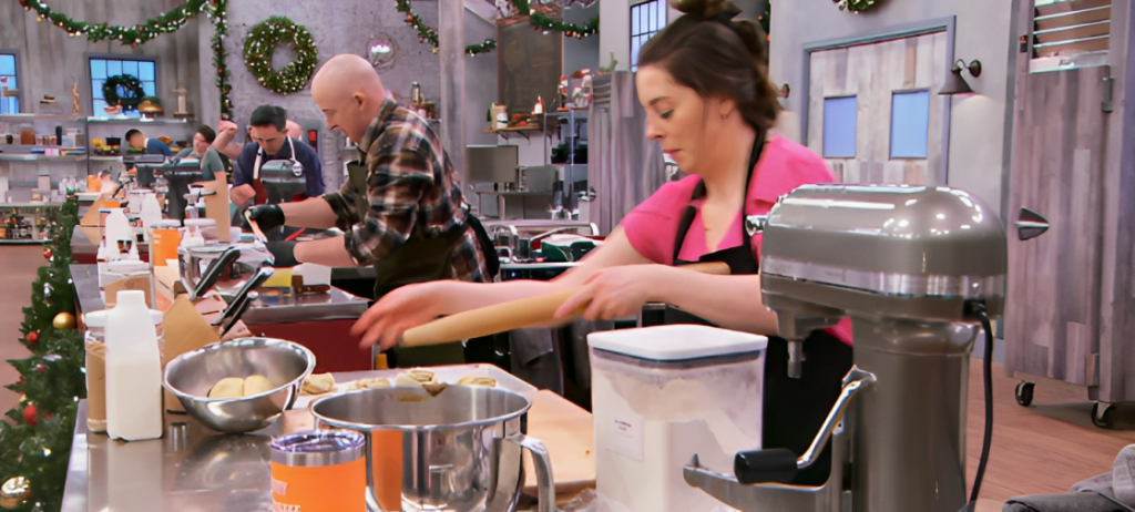 Meet Holiday Baking Championship cast 2023 - Ali, Sharrod, Bert, Thoa