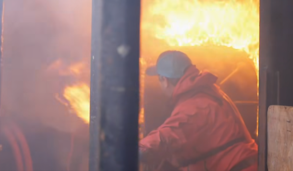 Deadliest Catch captain left 'shaken' after deckhand trapped in huge fire  on F/V Wizard