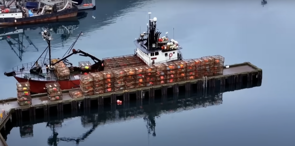 Shot of boat on Deadliest Catch 