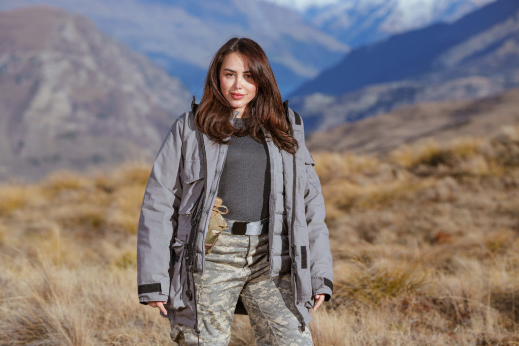 Marnie Simpson para SAS Who Dares gana fotografía promocional