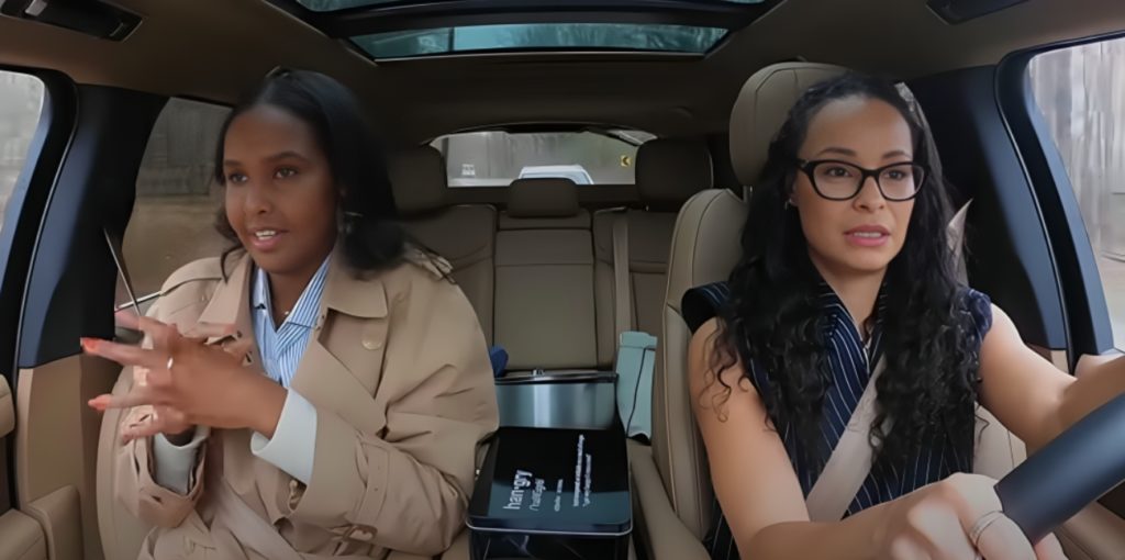 Ubah and Sai in car on RHONY season 15